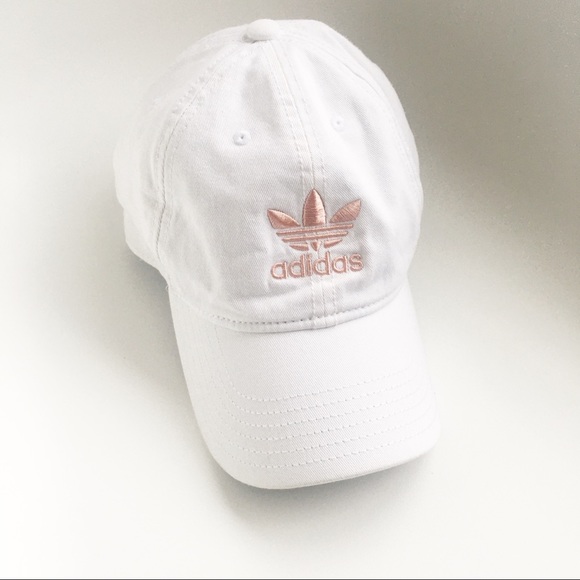 Rose gold adidas hat Clearance
